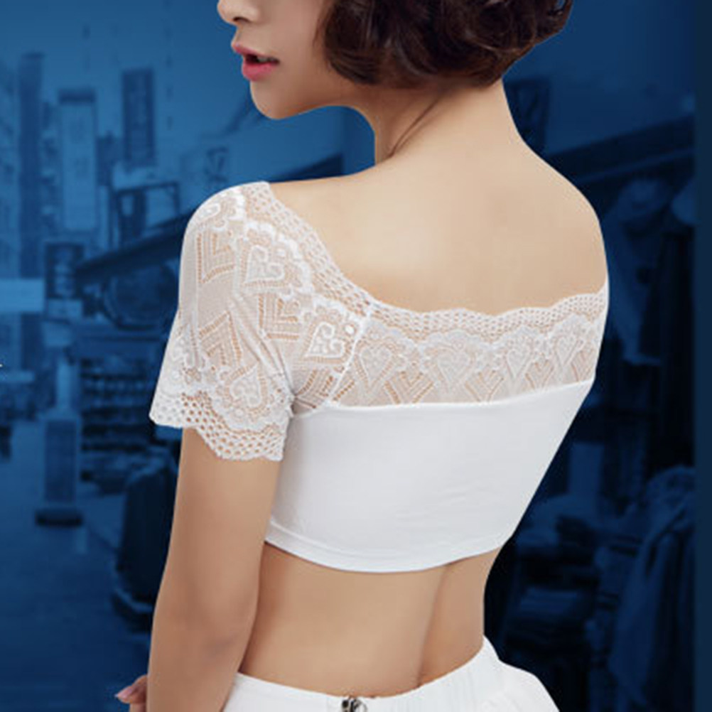 Bralette Wireless Soft - Top Corto Bralette Inalámbrico con Relleno,