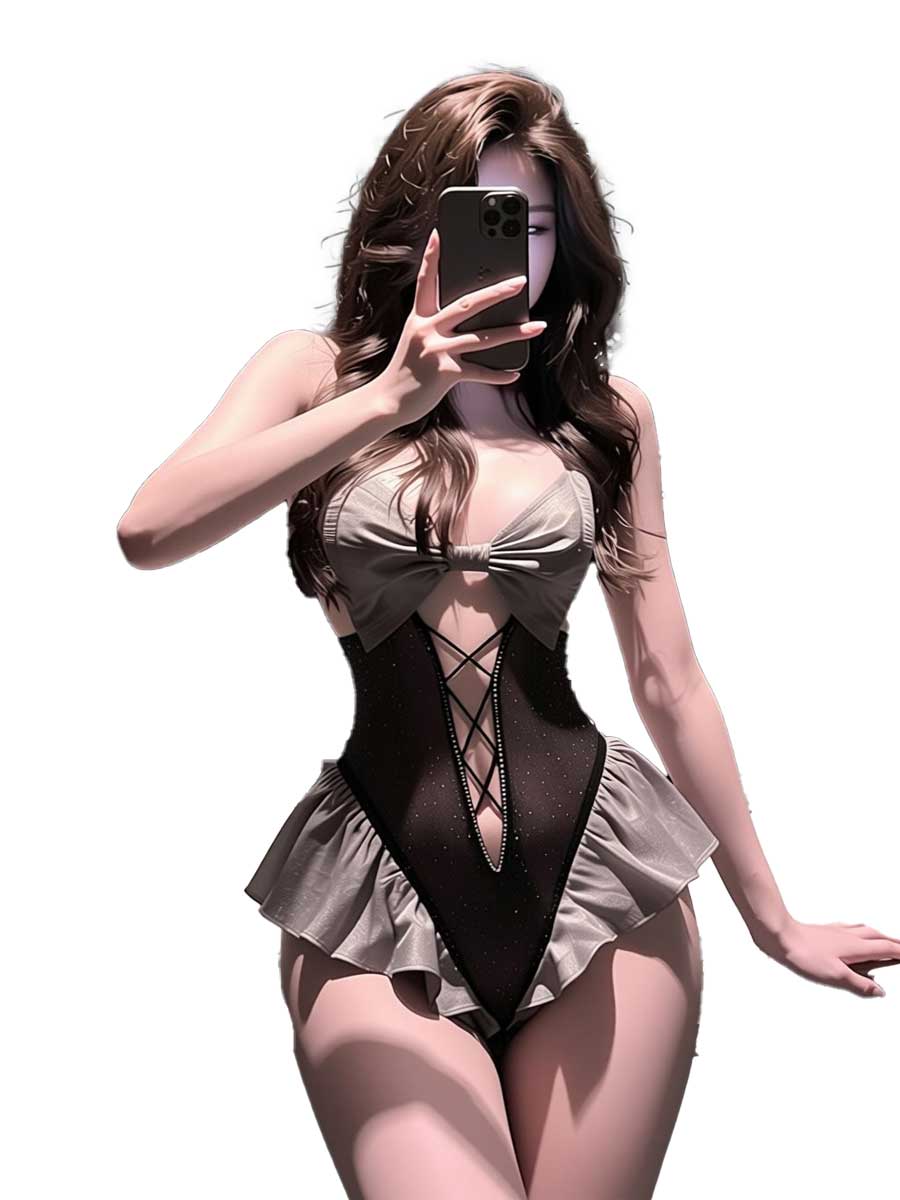jimiko Disfraz de Lencería de  - Lace Teddy Lingerie reseña y precio