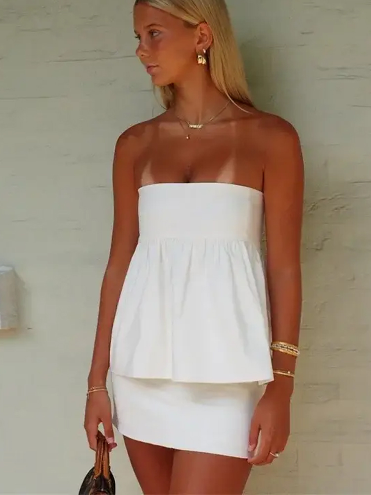 HXAO Top sin tirantes para muj - Strapless Bra Backless reseña y precio