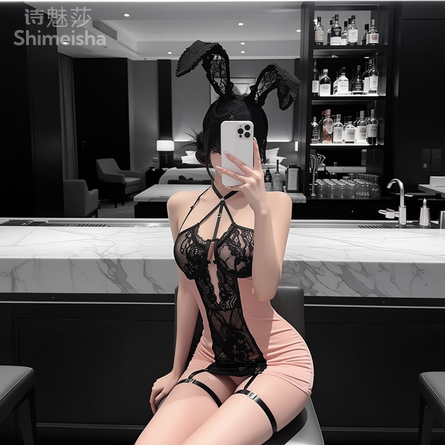 Jimiko, vestido corto ajustado - Lace Teddy Lingerie reseña y precio