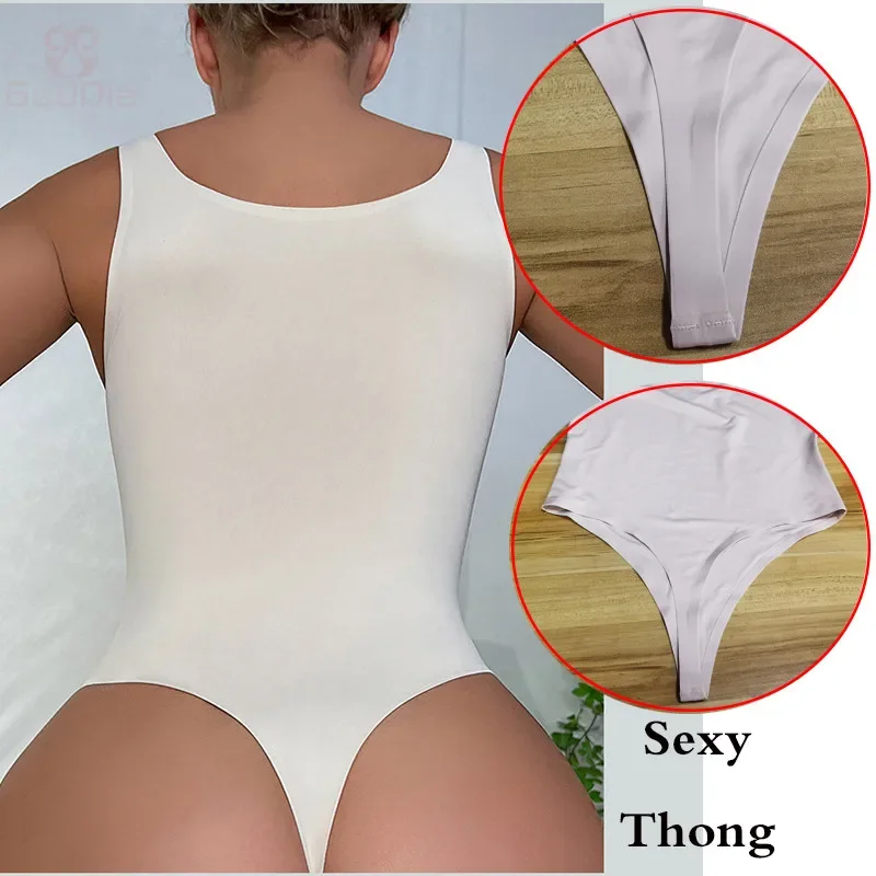 GUUDIA-Tanga Sexy con cuello e - Shapewear Bodysuit Firm reseña y precio