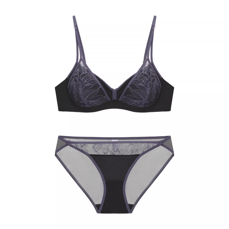 Bralette de encaje francés par - Bralette Wireless Soft reseña y precio