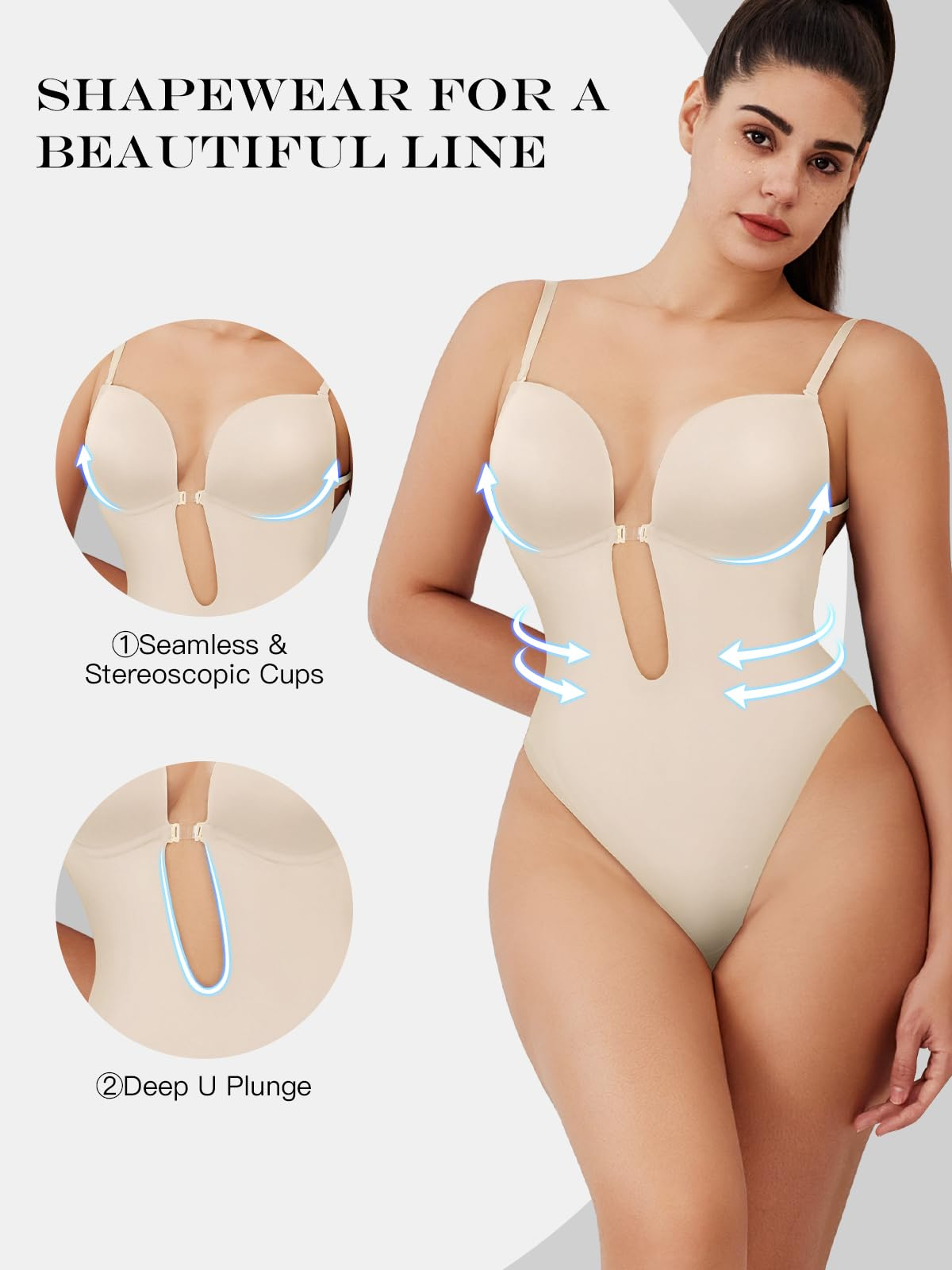 Body moldeador que realza la f - Corset Waist Cinch reseña y precio